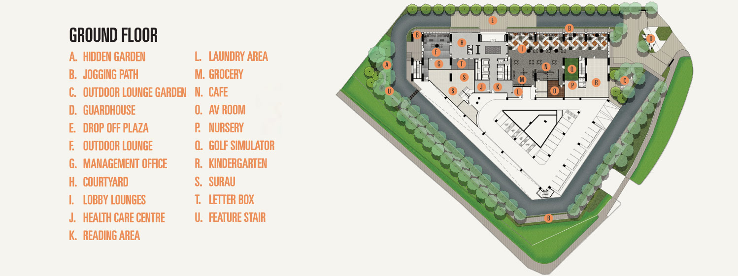 VOX Residence Facilities - Ground Floor